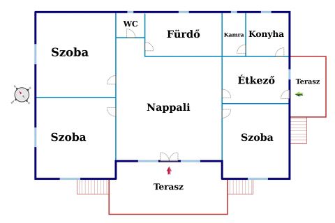 Eladó Ház 2200 Monor Központjában