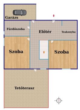 Eladó Ház 2085 Pilisvörösvár Pilisvörösvár-Tódűlön minimál stílusú családi ház