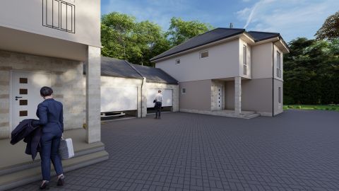 Eladó Ház 6000 Kecskemét Kecskeméten Hollandfaluban új építésű nettó 135 m2 sorházi lakás 80 m2 kertkapcsolattal
