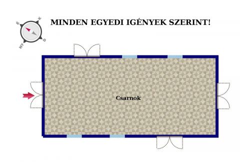 Eladó Ipari 6000 Kecskemét MINDSZENTI KÖRÚTON 700-nm-es CSARNOK ELADÓ!