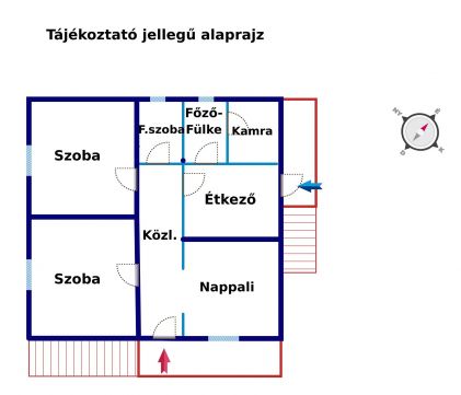 Eladó Ház 2376 Hernád Polgármesteri Hivatal közelében