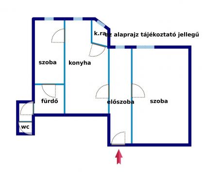 Eladó Lakás 1052 Budapest 5. kerület Belváros szívében, Szervita térnél 60 nm-es felújítandó lakás!!!