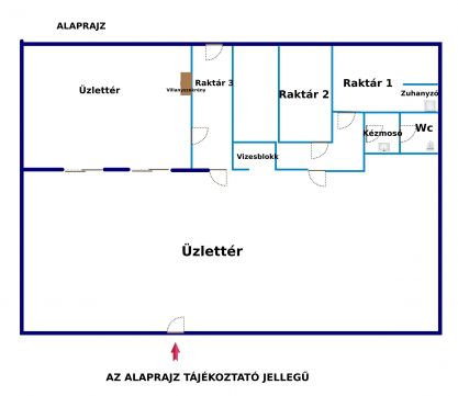 Eladó Üzlethelyiség 1032 Budapest 3. kerület Flórián tér közelében