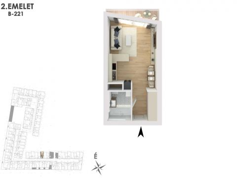 Eladó Lakás 1138 Budapest 13. kerület Lakópark a Duna partján: Otthonod a vízparti életstílus közepén!