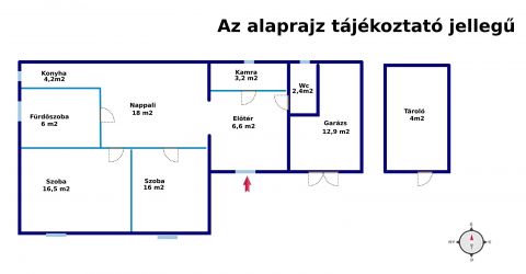 Eladó Ház 2300 Ráckeve Ráckeve csendes központi részén