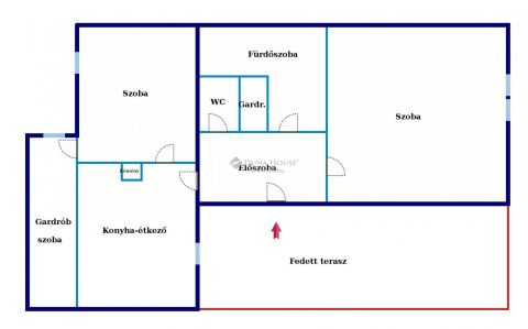 Eladó Ház 1183 Budapest 18. kerület Csendes, biztonságos, kertvárosi környéken kellemes házrész
