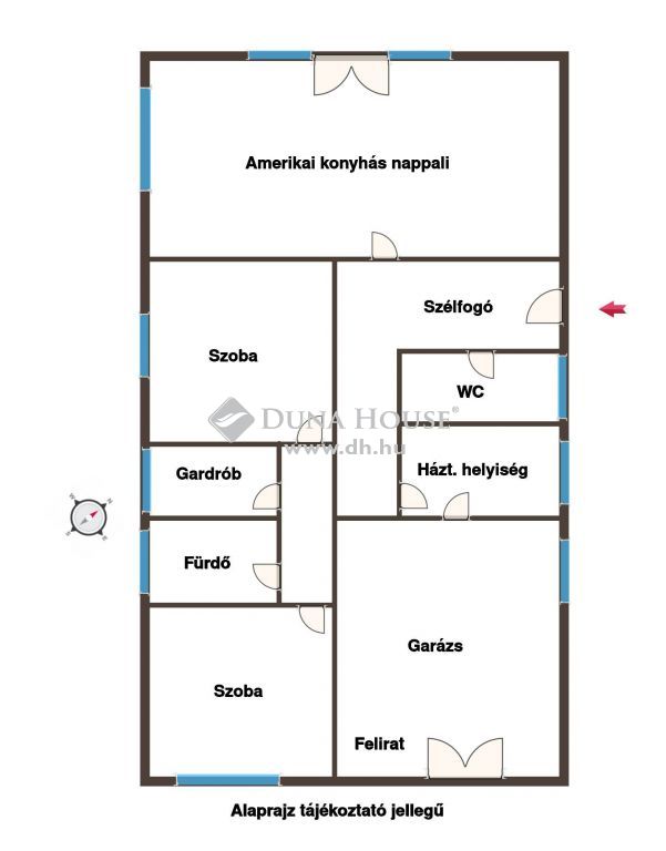 1185 Budapest 18. kerület , Amerikai konyhás nappali + 2 hálószobás új építésű ház — 1/8