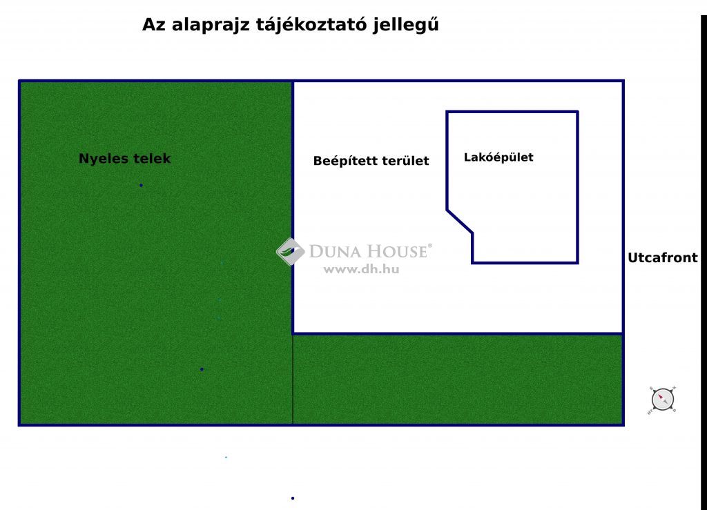 6728 Szeged , Béketelepen építési telek — 1/5