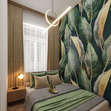 Eladó Lakás 1074 Budapest 7. kerület Felújított modern, fiatalos azonnal birtokba vehető garzon