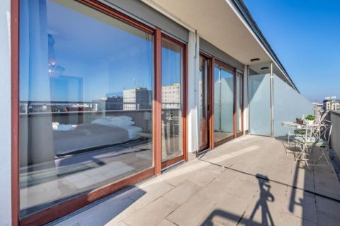 Eladó Lakás 1132 Budapest 13. kerület ***PENTHOUSE JELLEGŰ PANORÁMÁS LAKÁS A RÓMAI -KERTBEN***
