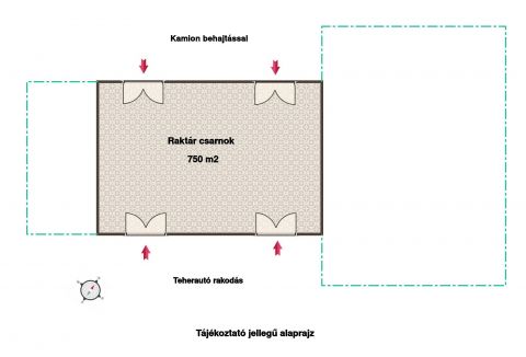 Kiadó Ipari 2131 Göd Raktárcsarnok, logisztikai központ kiadó