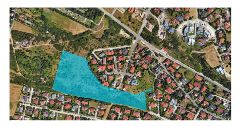 Eladó Telek 2096 Üröm 1,75 hektár külterületi telek Üröm, Rókahegyen!