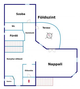 Eladó Ház 6000 Kecskemét 2generációs, nagy ház, nagy terekkel