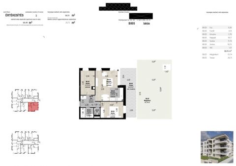 Eladó Lakás 1145 Budapest 14. kerület Zuglóban, az Uzsoki utcában ÚJ építésű lakások