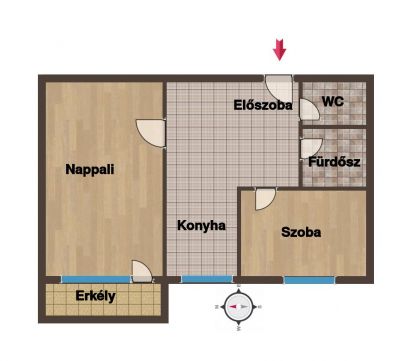 Eladó Lakás 1134 Budapest 13. kerület Apály utca