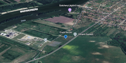 Eladó Telek 9071 Gönyű , GÖNYŰ KÜLTERÜLETI TELJES KÖZMŰVES TELEK SOKRÉTŰ HASZNOSÍTÁS!