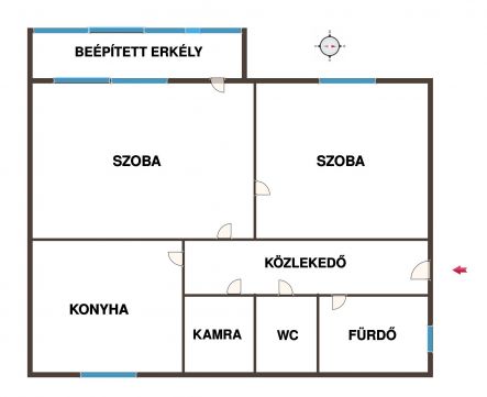 Eladó Lakás 6000 Kecskemét Borostyán utca