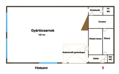 Eladó Tároló/Raktár 2142 Nagytarcsa 
