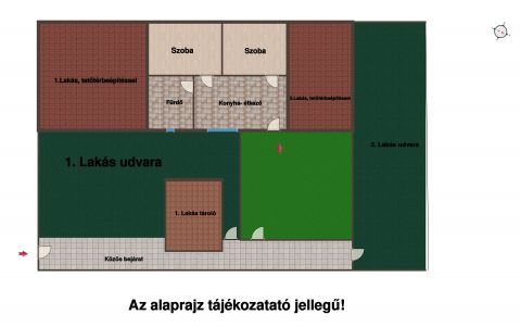 Eladó Ház 1184 Budapest 18. kerület Házrész Eladó csendes utcában az Üllöi út mellett !