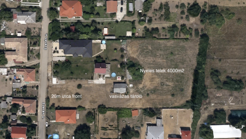 Eladó Telek 4405 Nyíregyháza 