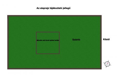 Eladó Telek 6782 Mórahalom Eladó építési telek Mórahalmon külterületén