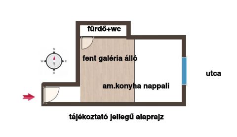 Eladó Lakás 1083 Budapest 8. kerület Új kompakt kislakás berendezve eladó! Kiadásra kész!