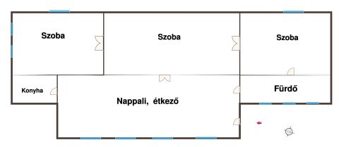 Eladó Ház 6070 Izsák , Akár több generáció számára is ideális ház, nagy telken