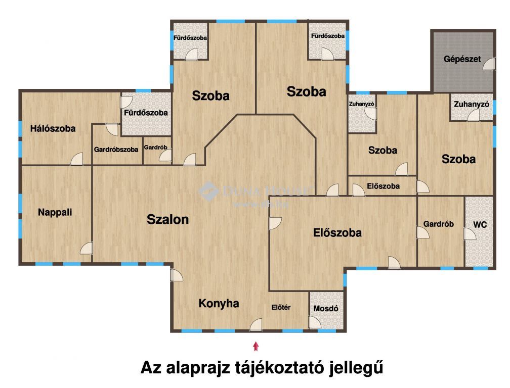 2911 Mocsa , Eladó Erdei Kúria Villaház Tata Agglomerációjában 0588/2 — 1/34