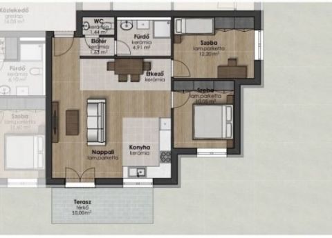 Eladó Lakás 9700 Szombathely Kámoni 20 lakásos projekt V.
