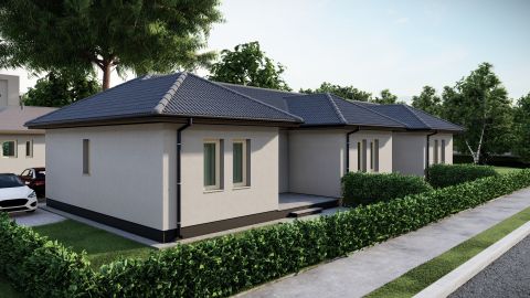 Eladó Ház 6000 Kecskemét , Új építésű, kertkapcsolatos lakóparki lakások, autóbeállóval
