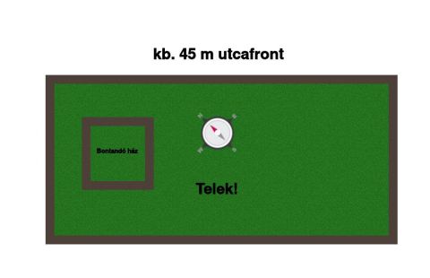 Eladó Telek 6000 Kecskemét , VACSIKÖZ CSENDES UTCÁJÁBAN ELADÓ TELEK! 