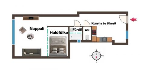 Eladó Lakás 1052 Budapest 5. kerület V. kerület Szervita tér