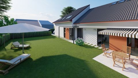 Eladó Ház 1161 Budapest 16. kerület SASHALOM, ÚJ ÉPÍTÉSŰ, N+4 SZOBÁS, 122m2-es, KÉTSZINTES HÁZ