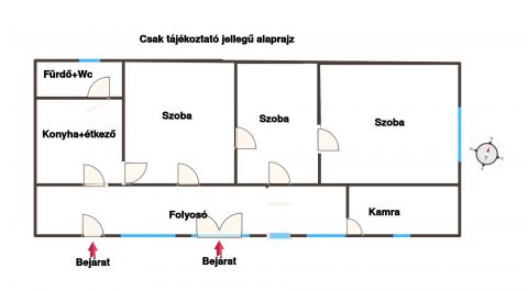 Eladó Ház 2423 Daruszentmiklós Jó megközelíthetőség, központhoz közeli