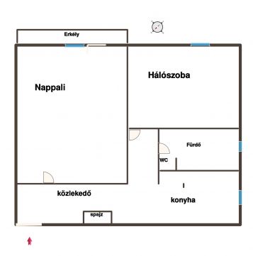 Eladó Lakás 6000 Kecskemét 2 szobás, erkélyes, felújított lakás
