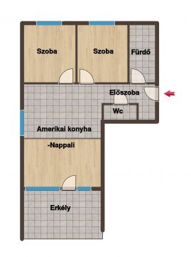 Eladó Lakás 7632 Pécs Liget Residence 2. ütem Eépület