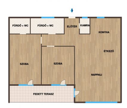 Eladó Lakás 1016 Budapest 1. kerület Eladó azonnal költözhető prémium lakás az I. kerületben