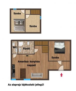 Eladó Lakás 1068 Budapest 6. kerület Kodály Köröndnél felújított, berendezett lakás
