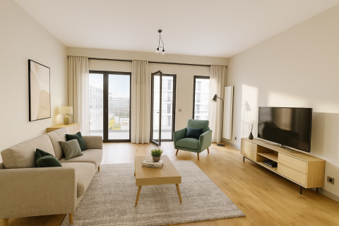 Eladó Lakás 1097 Budapest 9. kerület , City Pearl lakóparkban erkélyes lakás!