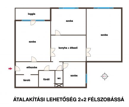Eladó Lakás 1181 Budapest 18. kerület 72 M2-ES PANEL 62,9 MFT-ÉRT A HAVANNA LTP. SZÍVÉBEN! 