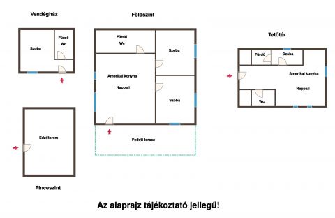 Eladó Ház 1043 Budapest 4. kerület Újpest szívében akár 3 generációnak is kiváló ház eladó!