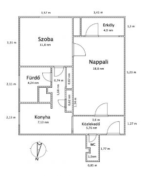 Eladó Lakás 8400 Ajka 8400 Ajka, belváros