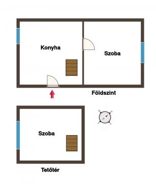 Eladó Ház 1237 Budapest 23. kerület Soroksár Újtelep, zártkerti részen, önálló házikó