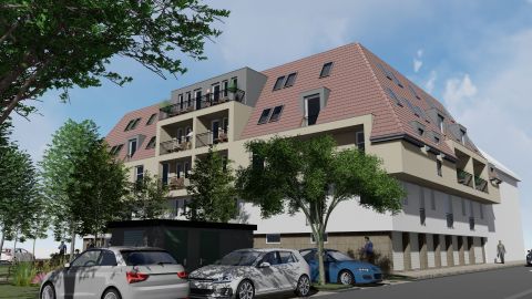 Eladó Lakás 6000 Kecskemét 1-2-3 szobás lakások újépítésű, belvárosi liftes társasházban