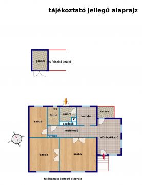 Eladó Ház 2451 Ercsi Duna parthoz közel Ercsi kedvelt részén eladó Kádár-kocka