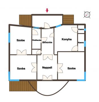 Eladó Ház 1038 Budapest 3. kerület Csillaghegyen, 90 nm-es 528 nm-es telken ÖRÖKPANORÁMÁS ház