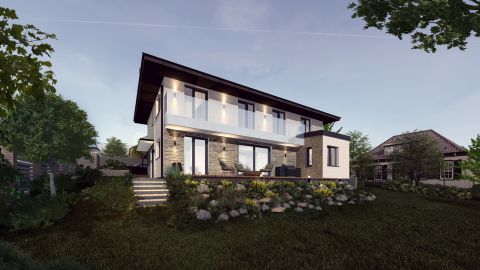 Eladó Ház 2049 Diósd Örökpanorámás prémium újépítésű családi ház