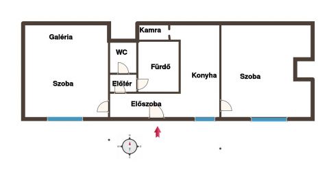 Eladó Lakás 7400 Kaposvár Plazá közelében.