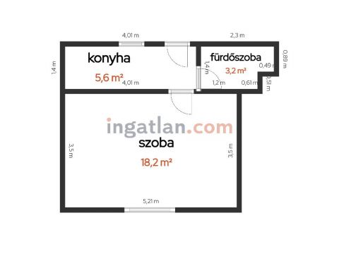 Eladó Lakás 6800 Hódmezővásárhely 6800 Hódmezővásárhely, Piac környék