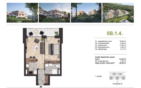 Eladó Lakás 1038 Budapest 3. kerület , Csillaghegy 